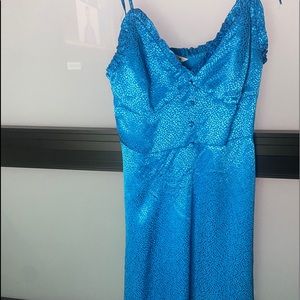 Zara blue dress